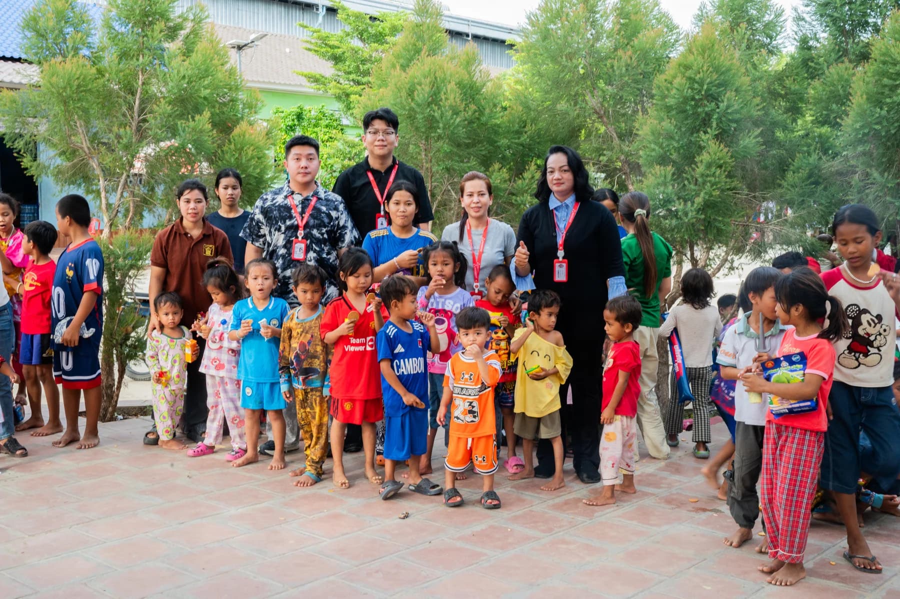 AAA Foundation team and children at ααααααααααΎ on 17 August 2026